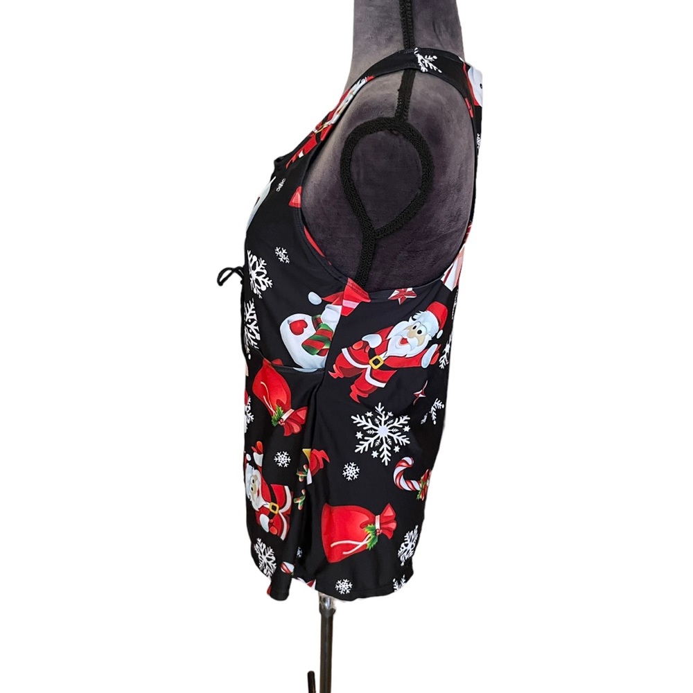 Christmas‎ Themed Swim Top Size XL - Picture 3 of 5